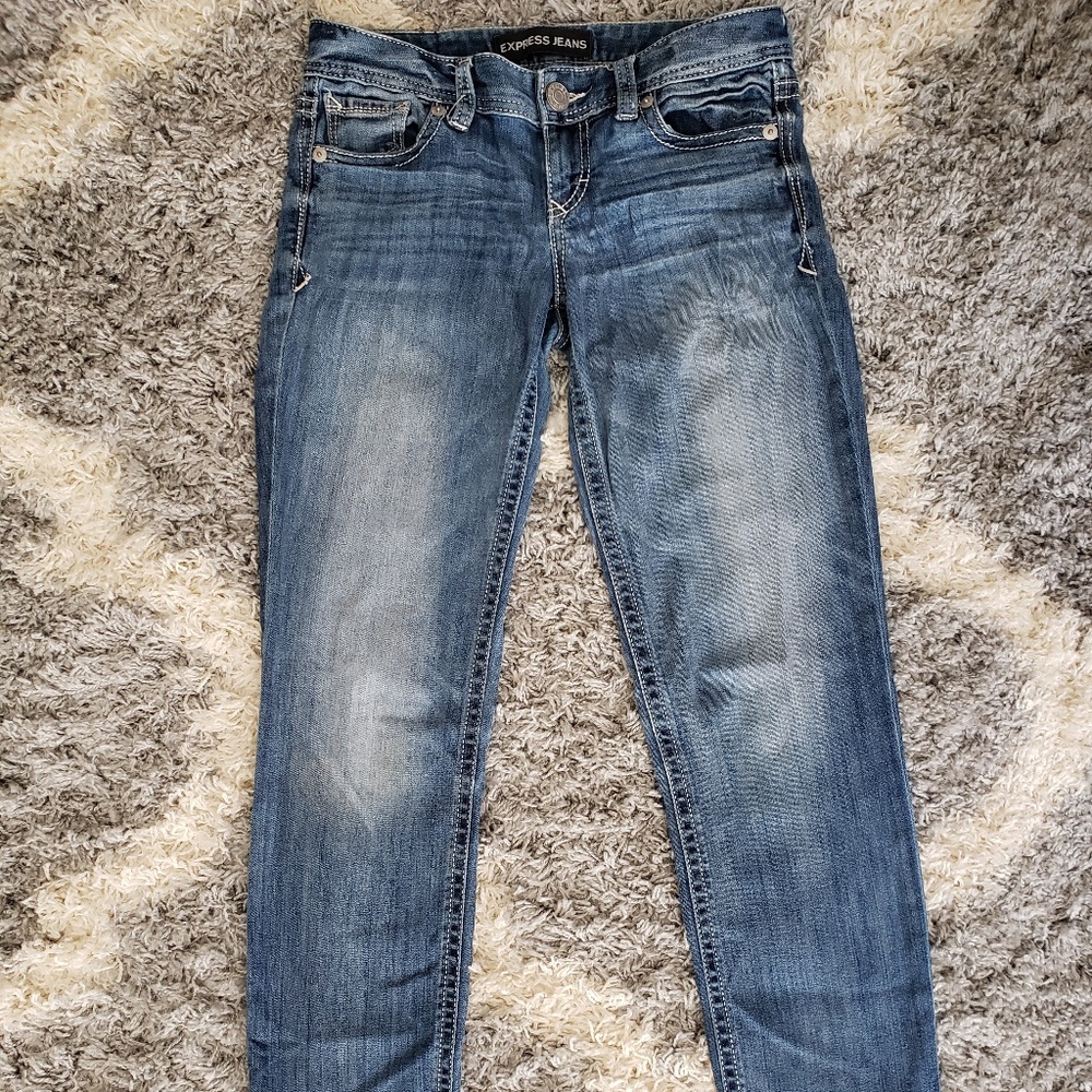 Express jeans skinny size 2R